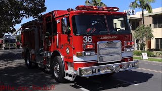 Coronado Engine 36 responding