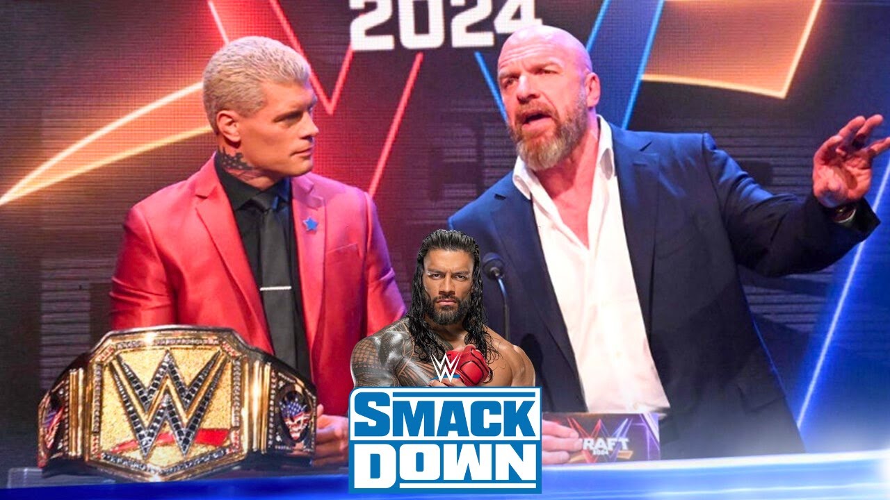Le DRAFT DMARRE Roman Reigns se RETIRE Rsultats WWE Smackdown 26 avril 2024