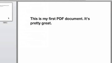 Combine PDF Files in Preview