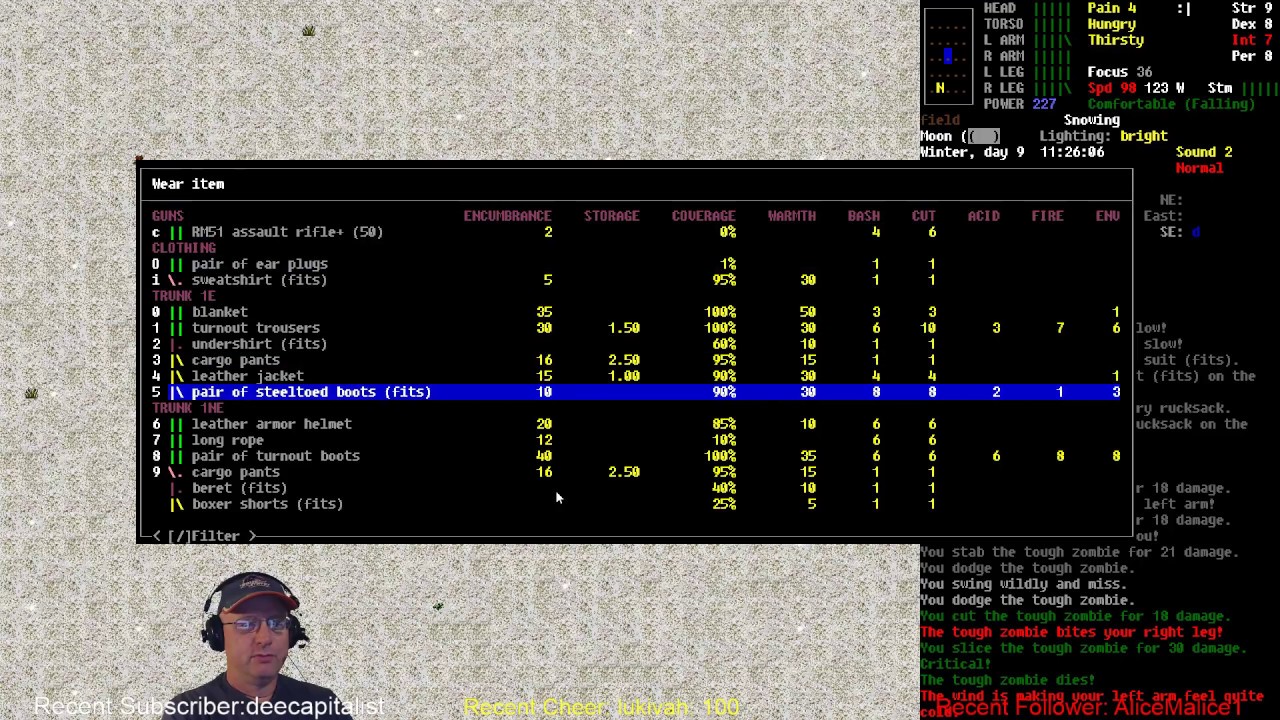 cataclysm dark days ahead mutations Cataclysm DDA / Big Game Hunter / S01-E07