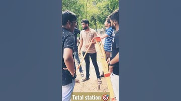 Total Station || Centering & Levelling ||