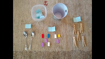 Memory game of numbers (Montessori-at-home Guide for Caregivers)