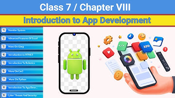 Klas 7 Hoofdstuk 8 - Inleiding tot app-ontwikkeling | CBSE-gebaseerde Android-naar-app-ontwikkeli...