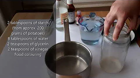 Making biodegradable plastics from potatoes