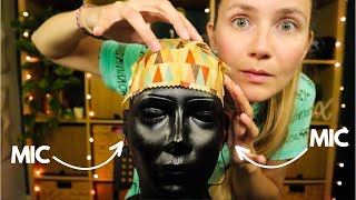 ASMR Tingle Treatment on A Microphone Dummy Head