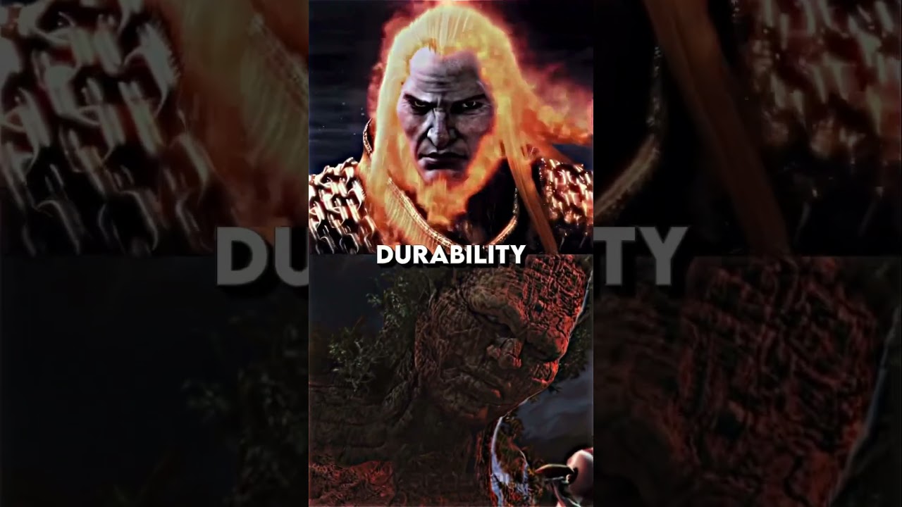 Ares vs Gaia (God Of War)