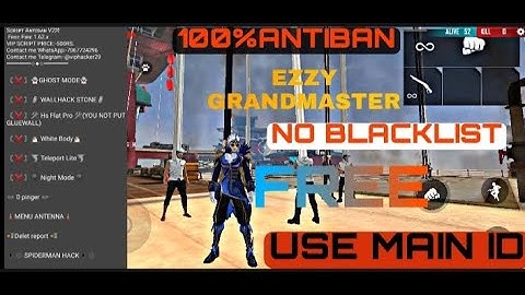 FREEFIRE VIP SCRIPT HACK ,1.62.X MOD MENU ,100%ANTIBAN,NO BLACKLIST,GHOST,WALL,IM LOCK PRO,HEADSHOT,