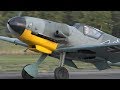 Messerschmitt Bf-109 G14 "Black 2"  Charged DB605 Sound!