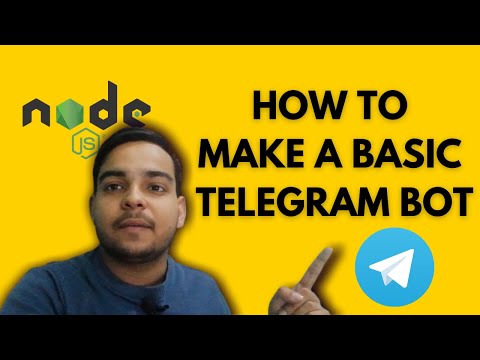1. Installation and Setup : How To Make Telegram Bot Using Node.js and Telegraf framework in Hindi