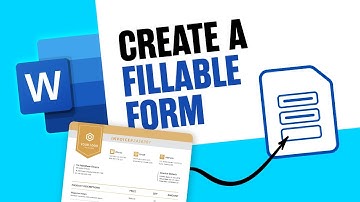 Create a Fillable Form in Microsoft Word