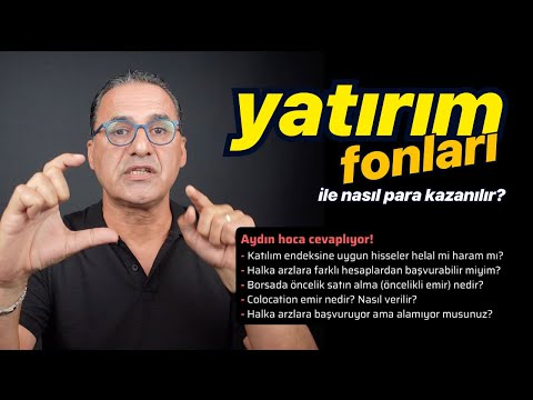 Yatırım fonları ile nasıl para kazanılır?  Halka Arzlara katılırken nelere dikkat etmelisiniz?