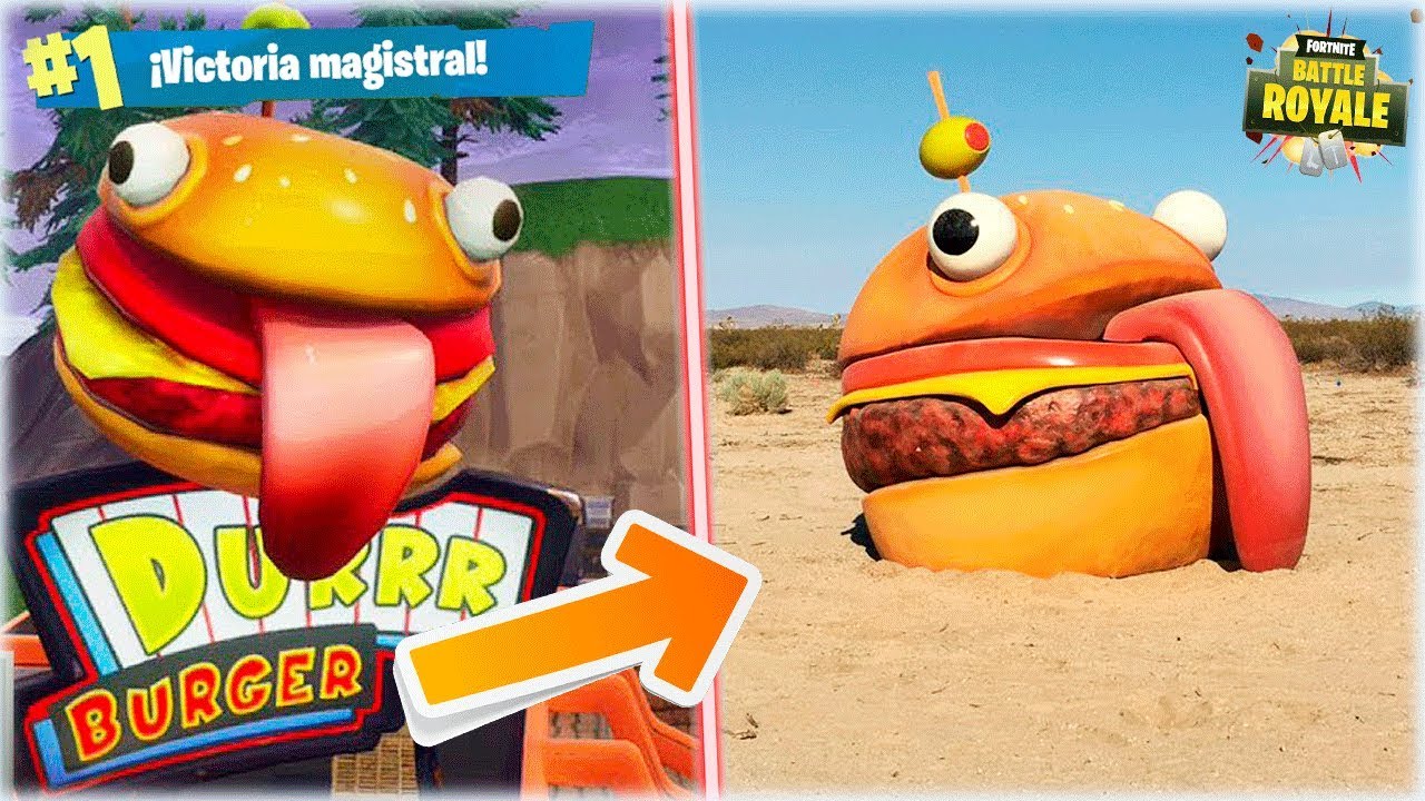 Encuentran La Hamburguesa De Caserio En Un Desierto En La Realidad - encuentran la hamburguesa de caserio en un desierto en la realidad fortnite withzack