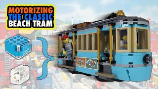 ⁠LEGO Beach Tram Motorised! Easy Circuit Cubes Mod & Upgrade! (LEGO City 60506)