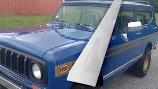 1978 International Scout Ceramic Coated By Southern Ceramic Solutions In Fyffe, Al