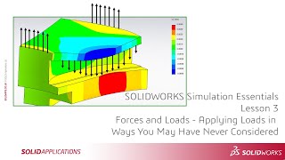 SOLIDWORKS Simulation Essentials  Lesson 3  Forces and Loads