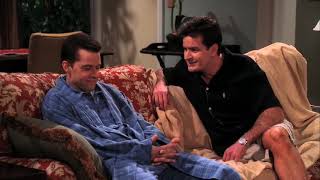 Two and a Half Men (S02E13) - Judith kicks Alan out of Charlie's House