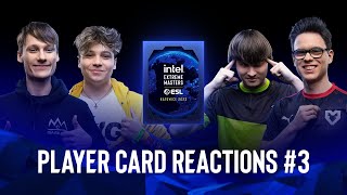 IEM SC2 Katowice 2023 - Player Card Reactions #3 - Serral, Reynor, Neeb, HeRoMaRinE