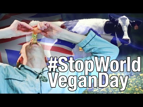 #StopWorldVeganDay