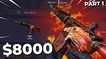 135x DOOM CASE OPENING ON DATDROP FOR $8000 (PART 1)