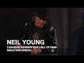 Neil Young Acceptance Speech | 2017 Canadian Songwriters Hall Of Fame