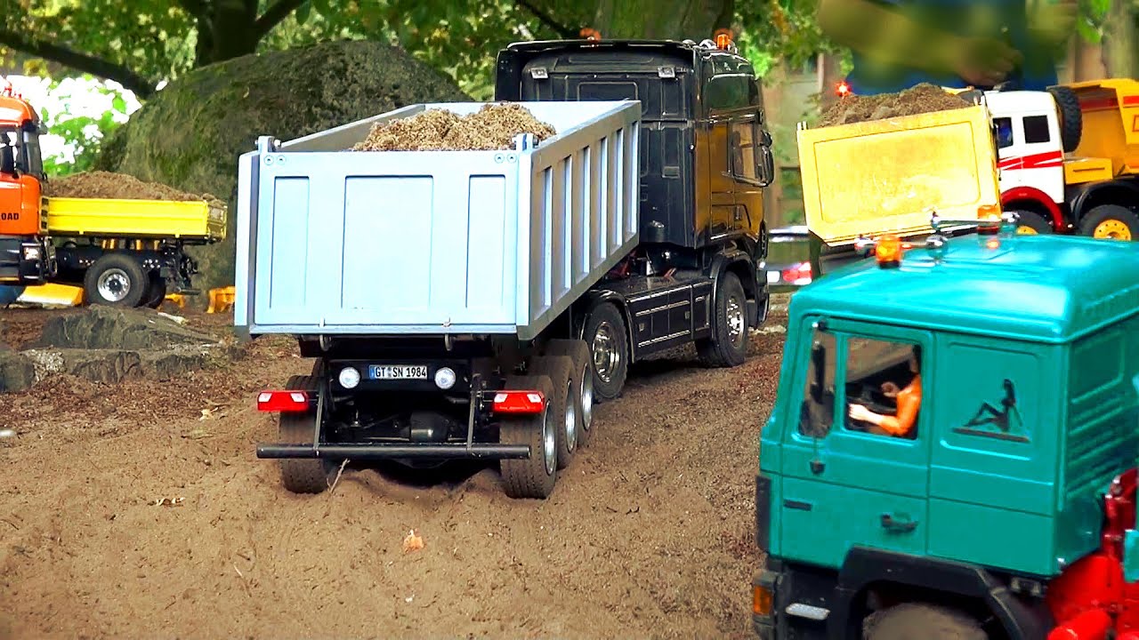 BEST OF... BIG RC Truck Event! Heavy RC Truck´s! Tractors! Fire Truck´s! SCANIA! MAN! MB!