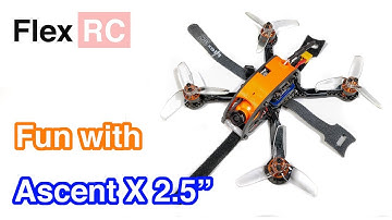 Ascent X 2.5" - The most fun FPV quadcopter with RunCam Split Mini