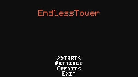 EndlessTower (LOVE2D) LUA gamedev  BUILD 827