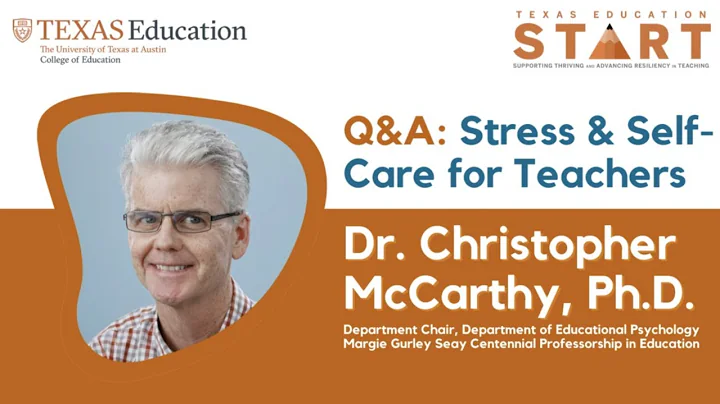 Educational Psychology Professor Chris McCarthy Ta...