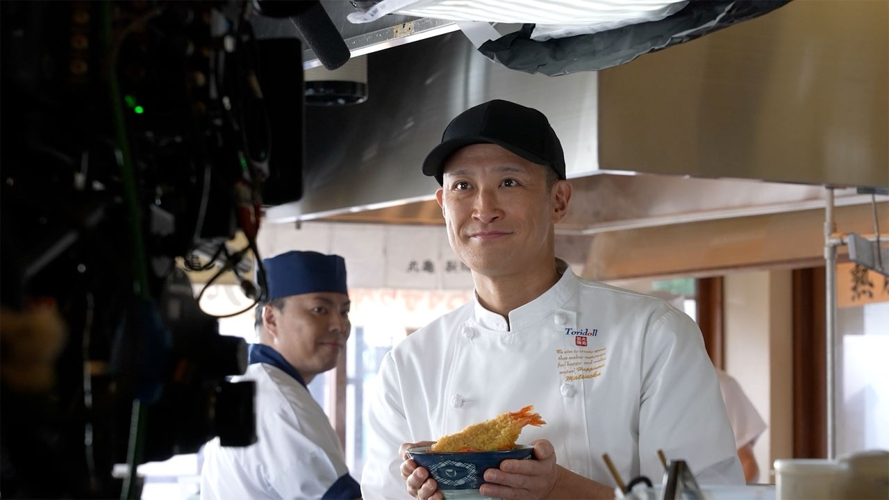 丸亀製麺「えびエビ海老の海老カツも！トマたまカレーうどん」篇 メイキング