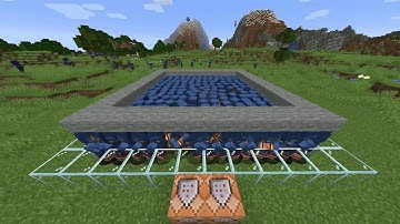 1000 wandering traders drinking potions.