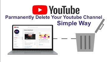How To Delete Youtube Channel Permanently On Laptop or Pc 2021