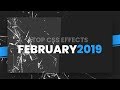 Top CSS Effects | February 2019