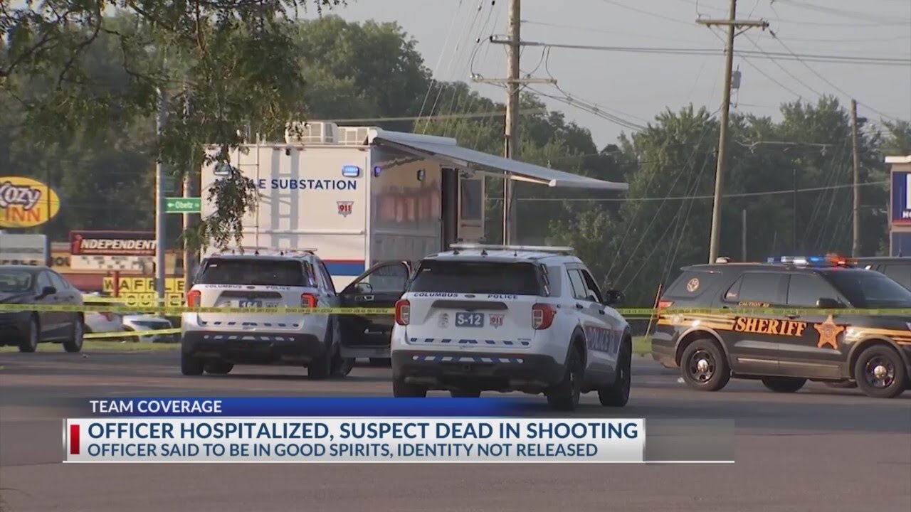 One dead and one Columbus police officer hospitalized after South Side ...
