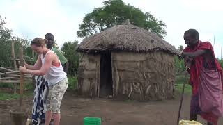 Maasai Village Boma   Tanzania