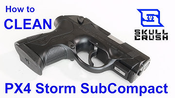 How to Field Strip and Clean the Beretta PX4 Storm Sub Compact | Gun Cleaning Tutorial