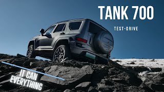 TANK 700. A new level of off-roading. It can do anything. #tank #tesla #offroad #car #review