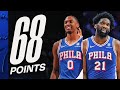 Joel Embiid &amp; Tyrese Maxey Combine for 68 Points in OT Game vs. Rockets | January 22, 2026