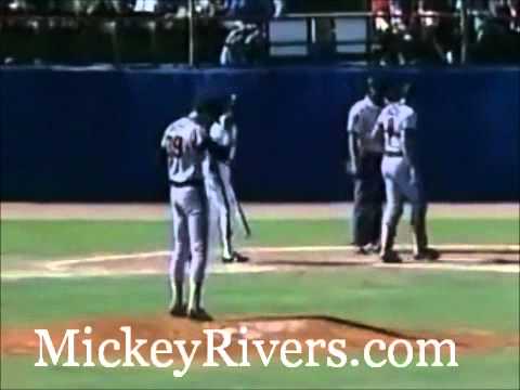 Mickey Rivers' Final Career At-Bat 