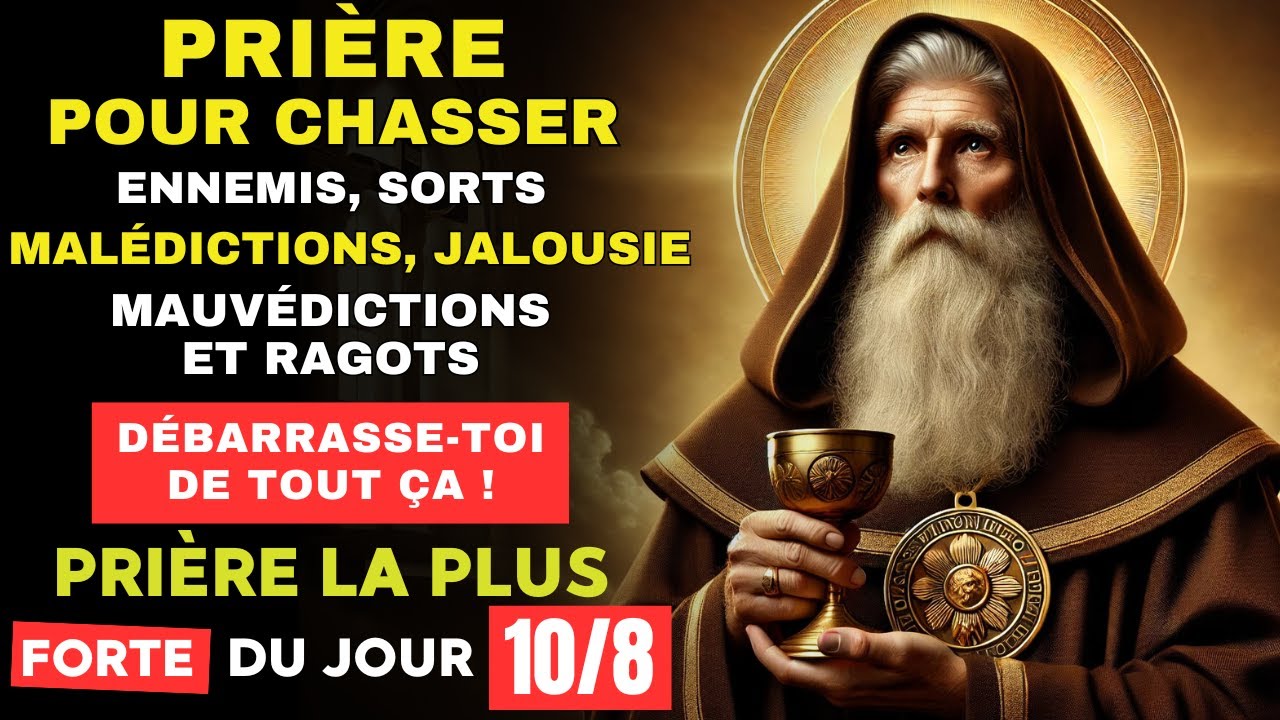 Prière à Saint Benoît contre la magie, les malédictions, l’envie et les ennemis !