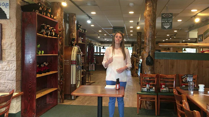 Amanda presents a speech about relationships at Gresham Toastmasters