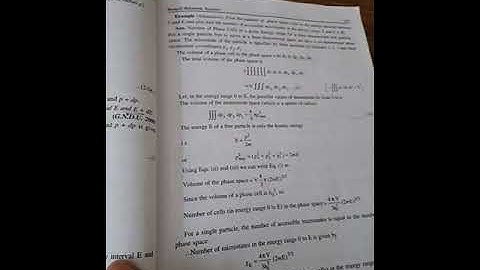 bsc stat !!three kind of stat number of phase space cell in momentum interval