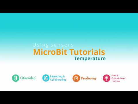Using the Temperature sensor on the BBC MicroBit