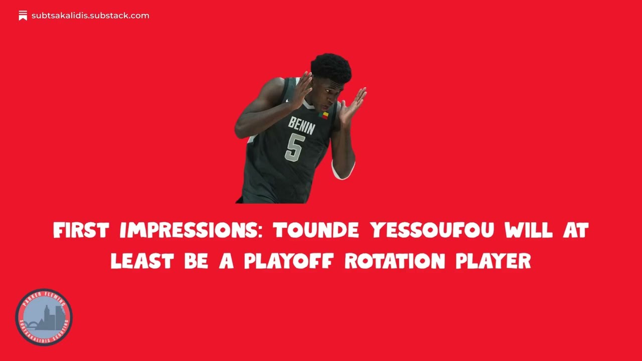NBA Draft 2026 First Impressions | Tounde Yessoufou WILL be a playoff rotation player