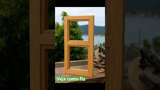 Fácil De Fazer Janela De Madeira