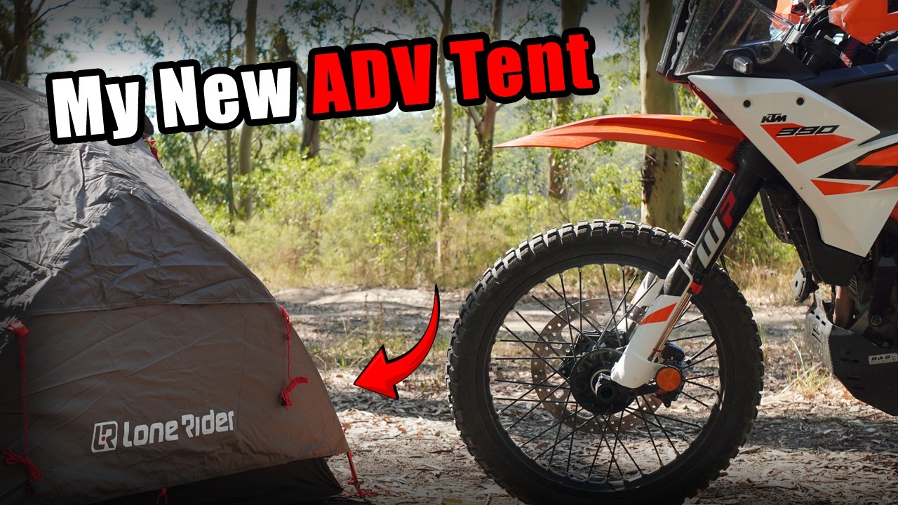Палатка Loner Rider ADV для KTM 390 Adventure R | Первые впечатления | Кемпинг Westwind Enduro 40