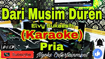 BERCANDA - Elvy Sukaesih (KARAOKE) Dangdut || Nada Pria FIS=DO [Minor]