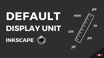 How to change default unit of measurement in Inkscape | Inkscape Short Tutorials