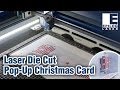 Laser Die Cut Pop-up Christmas Cards