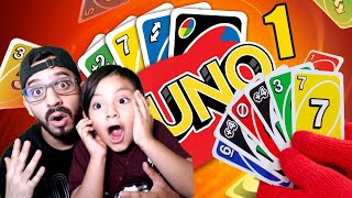 UNO de Nintendo Switch | Juego de Mesa con mi Papá | Juegos Karim Juega