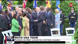 Live Update from White House I President Joe Biden hosts President Ruto